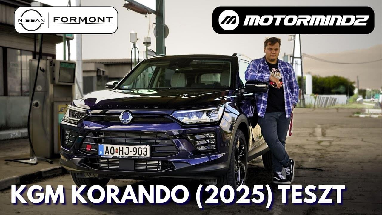 ENNYIÉRT SUV-t?? 😱🤑 | KGM Korando (2025) Teszt