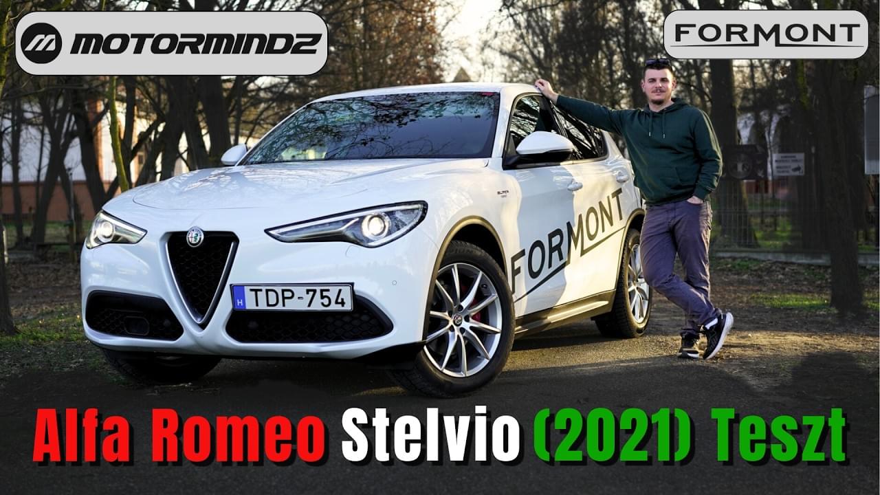 IGAZI OLASZ! 🤌 | Alfa Romeo Stelvio (2021) Teszt